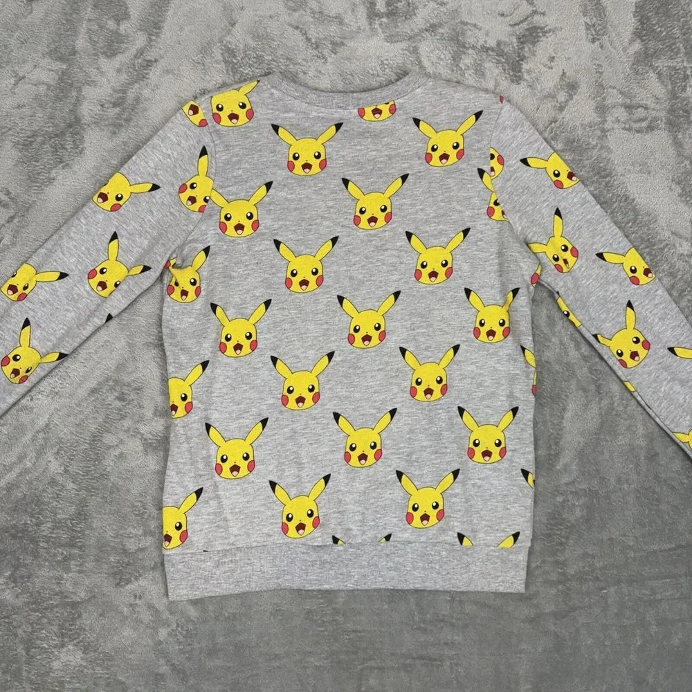 Doe Presents Pokemon Pikachu sweatshirt‎ crewneck Small